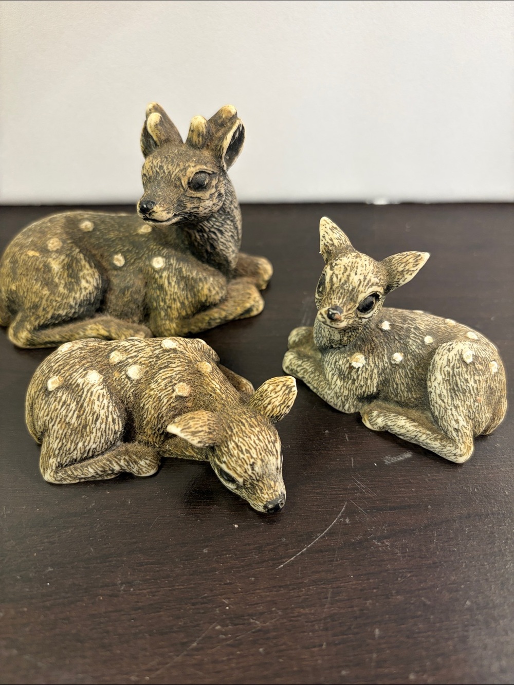 Decorative Brown Fawn Figurine Set - Home Accents